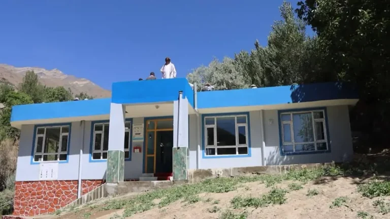 ساختمان جدید یک مرکز صحی در پنجشیر به بهره‌ برداری رسید