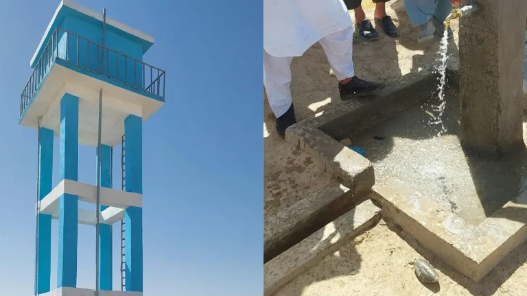 آب آشامیدنی ۲۶۰۰ خانواده در نیمروز فراهم شد