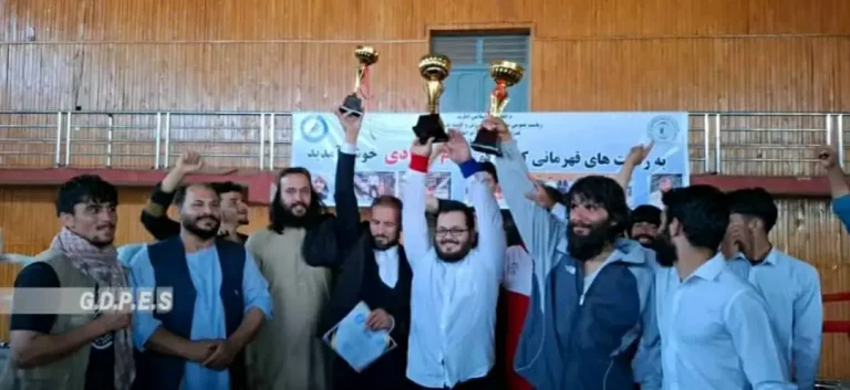 ورزشکاران دلاوران مقام نخست رقابت‌های کونگ‌فو در لوگر را کسب کرد
