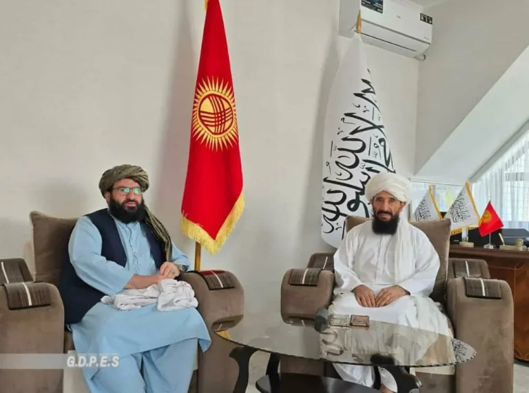 دیدار رئیس عمومی ورزش کشور با سفیر افغانستان درقرغیزستان