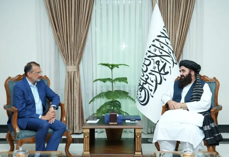 دیدار وزیر امور خارجه با رییس دفتر کمیشنری عالی سازمان ملل در امور پناهندگان