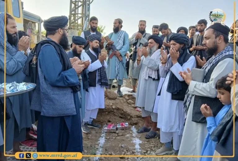 آغاز کار ساخت ۳ شبکه آبرسانی در مربوطات کاپیسا 