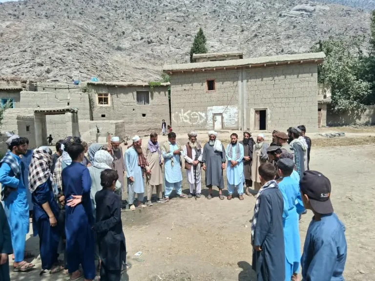 کار ساخت یک شبکه آب آشامیدنی در لغمان آغاز شد