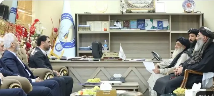 وزیر فواید عامه با معاون وزارت راه و شهرسازی ایران دیدار کرد