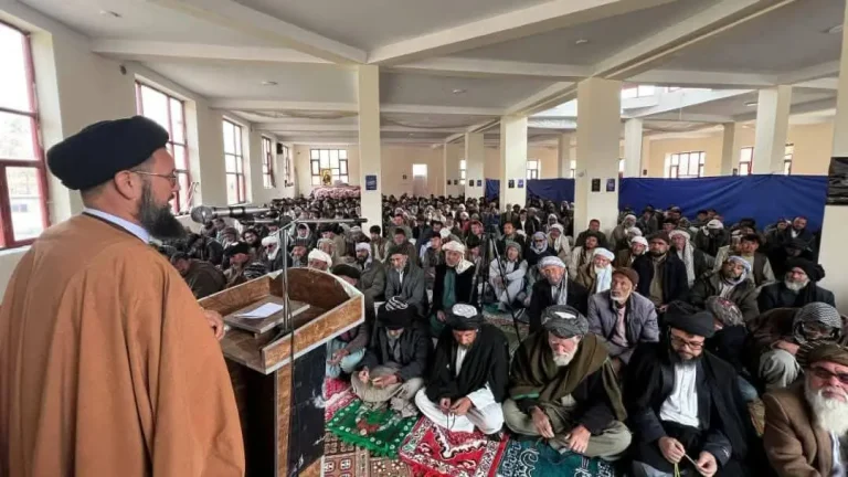 باشندگان بامیان، حملات نظامیان متجاوز پاکستان بر خاک افغانستان را تقبیح کردند