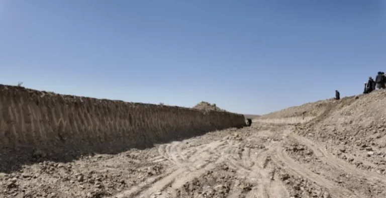 یک کانال آب به منظور جلوگیری از خطر سیلاب در پکتیکا ساخته شد