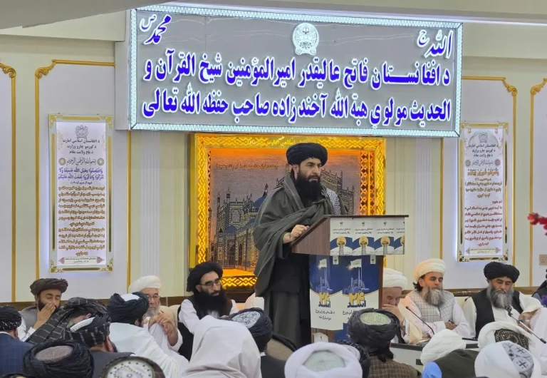 نشست مشورتی وزارت ارشاد، حج و اوقاف با علمای بلخ برگزار شد