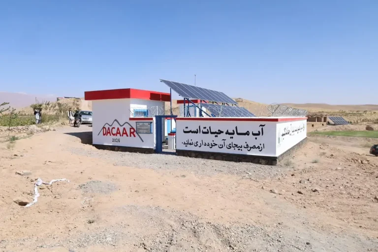 بیش از یک‌هزار خانواده درهرات از آب آشامیدنی صحی مستفید شدند