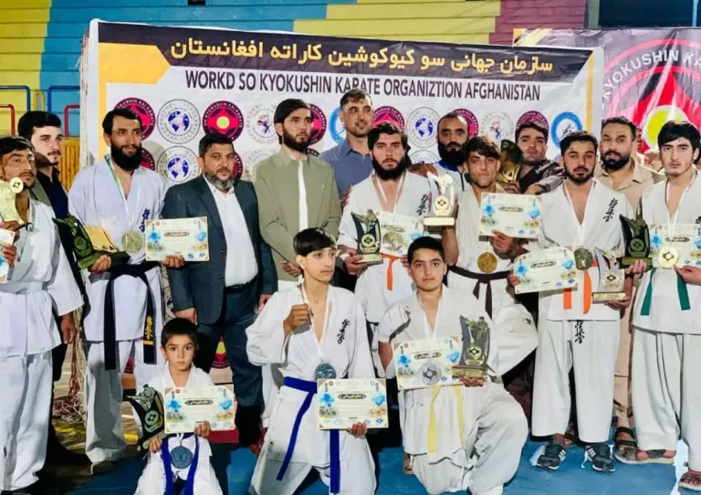 برگزاری شانزدهمین دوره مسابقات قهرمانی سوکیوکوشین کاراته افغانستان در هرات