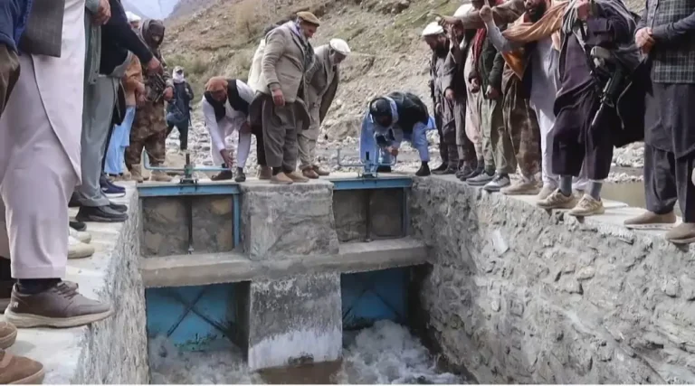بهره‌برداری‌ کانال آبیاری ۷.۷ کیلومتری در نورستان