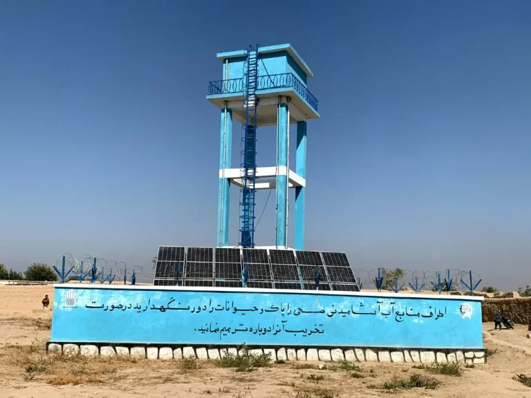 آب آشامیدنی هزار ها تن در بغلان تامین شد