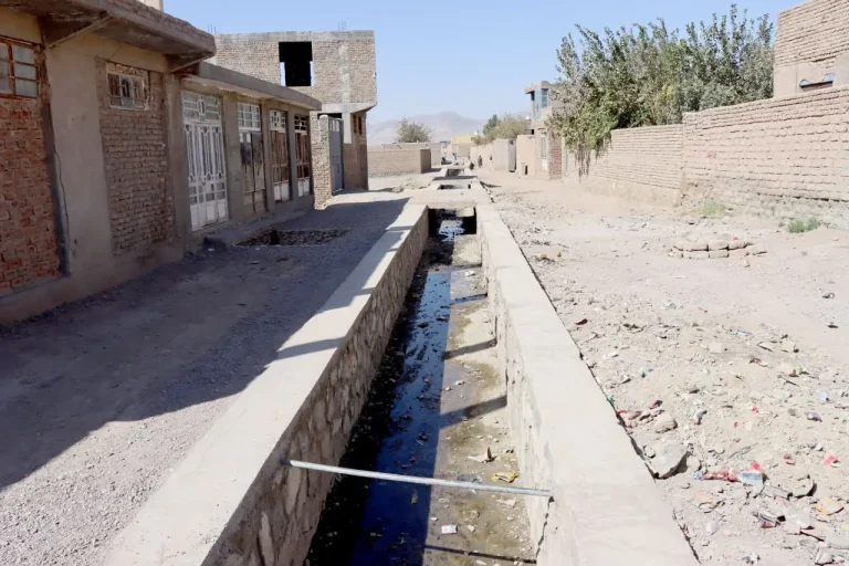 کانال سنگی اسحاق سلیمان در هرات به بهره‌برداری سپرده شد